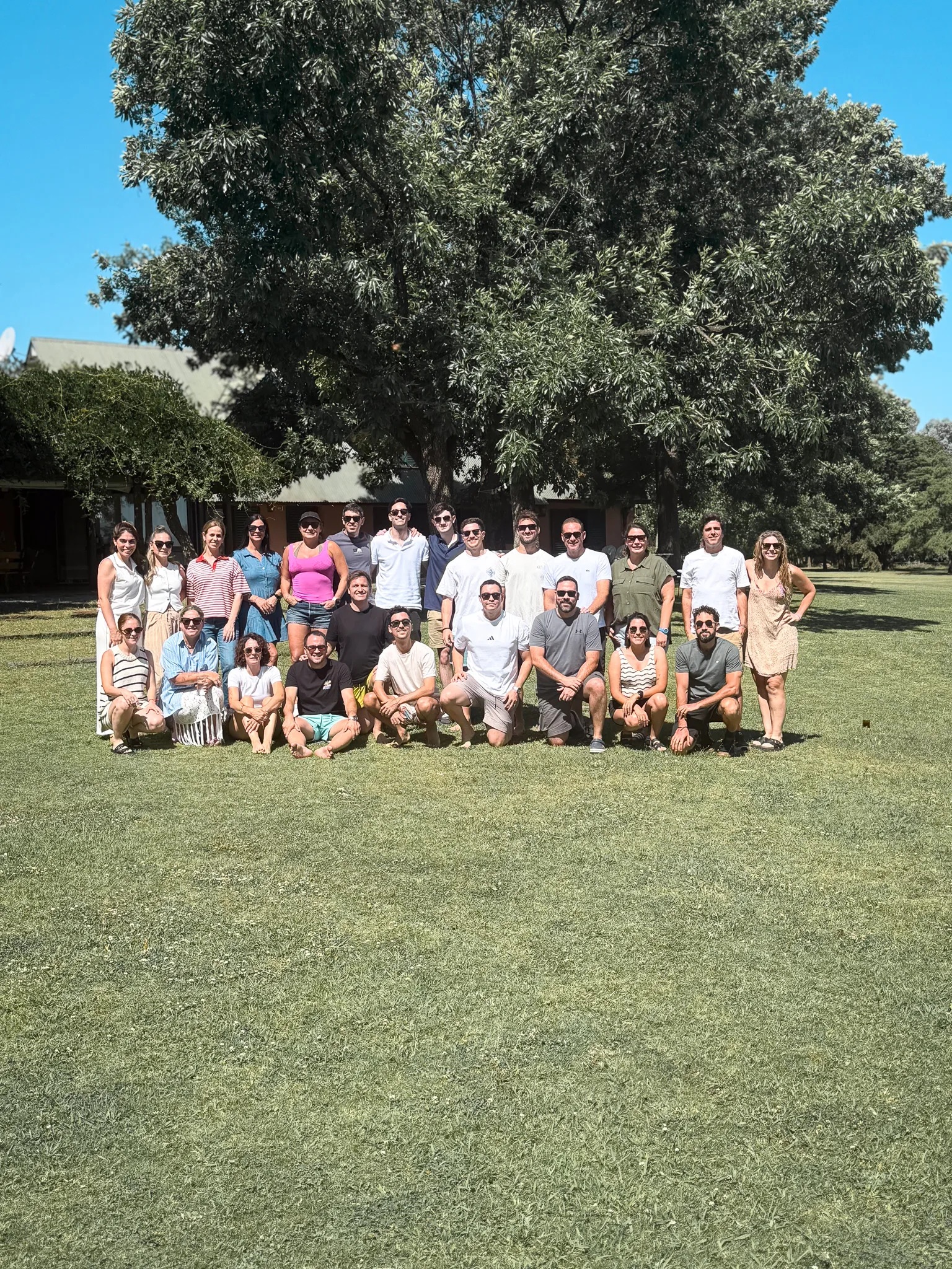 Almuerzo y asado corporativo en predio rural