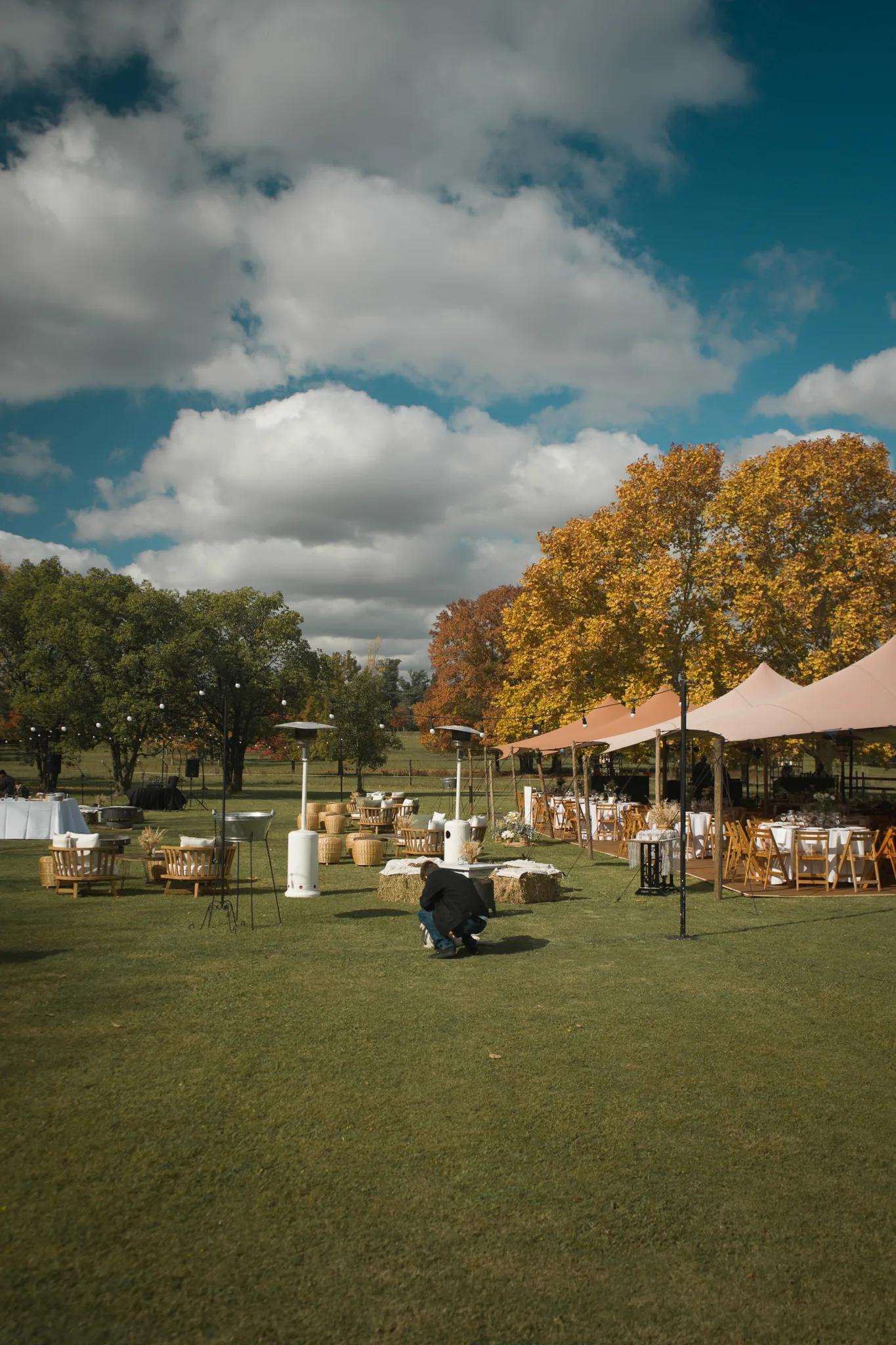 Festejo de casamiento en predio rural Villa Rosa