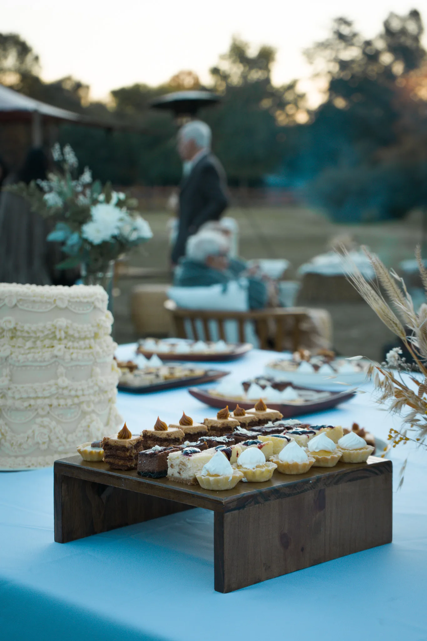 Mesa de dulces en casamiento rural Pilar